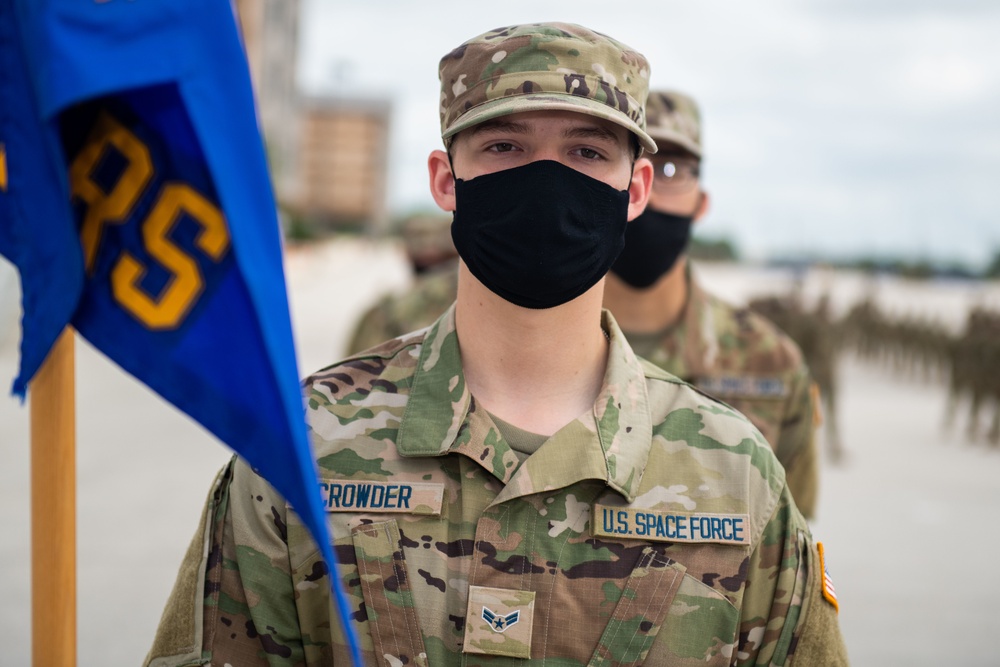 U.S. Air Force Basic Military Training Graduation and Coining Ceremony