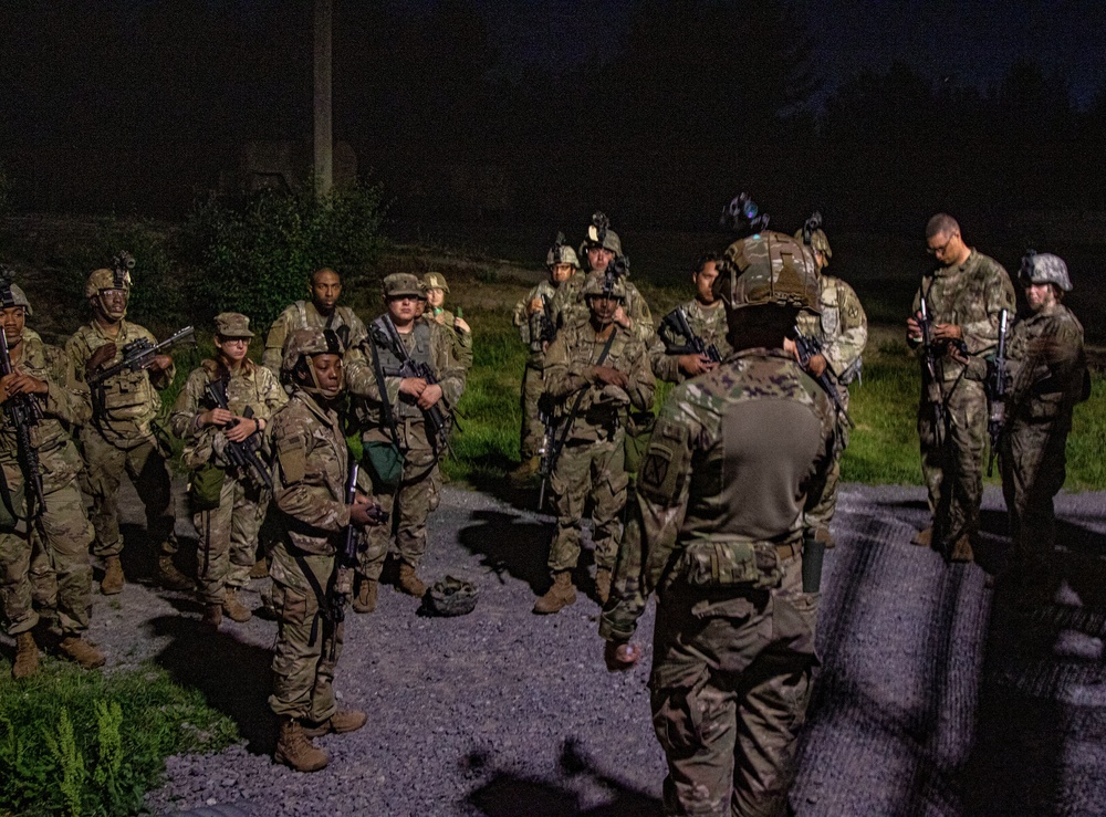 A night briefing