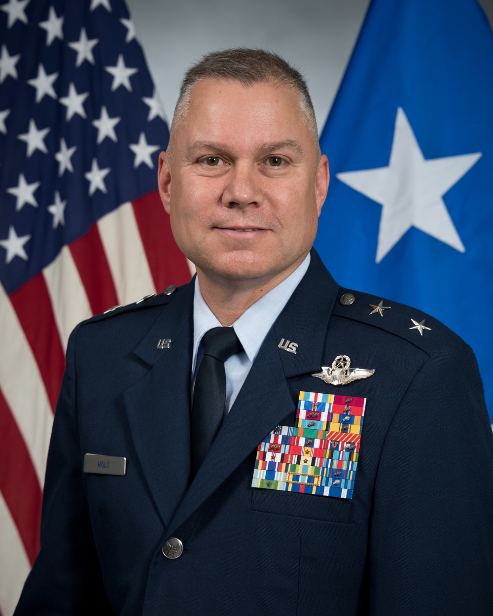 Official Portrait Maj Gen William G. Holt, II