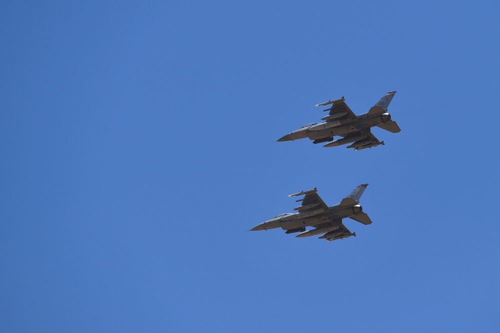 U.S. F-16’s land at Ben Guerir for African Lion 21