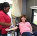 Redstone residents step up to give blood