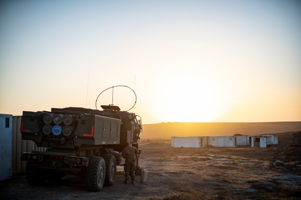 HIMARS Platoon Conducts Fires EAB Mission at San Clemente Island