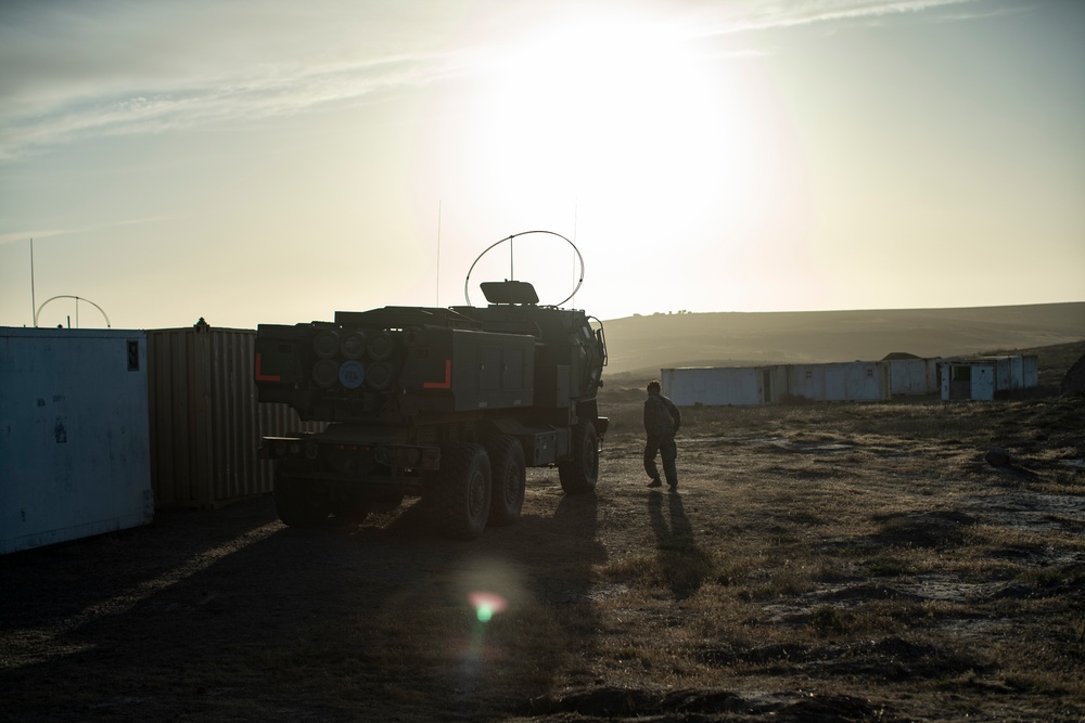 HIMARS Platoon Conducts Fires EAB Mission at San Clemente Island