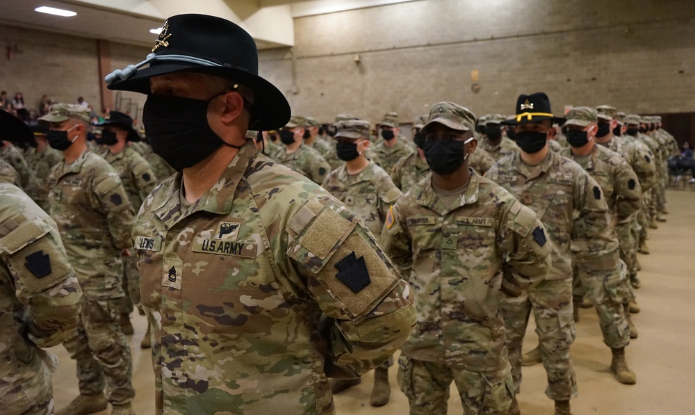 1-104th Cav. Soldiers depart for Middle East deployment