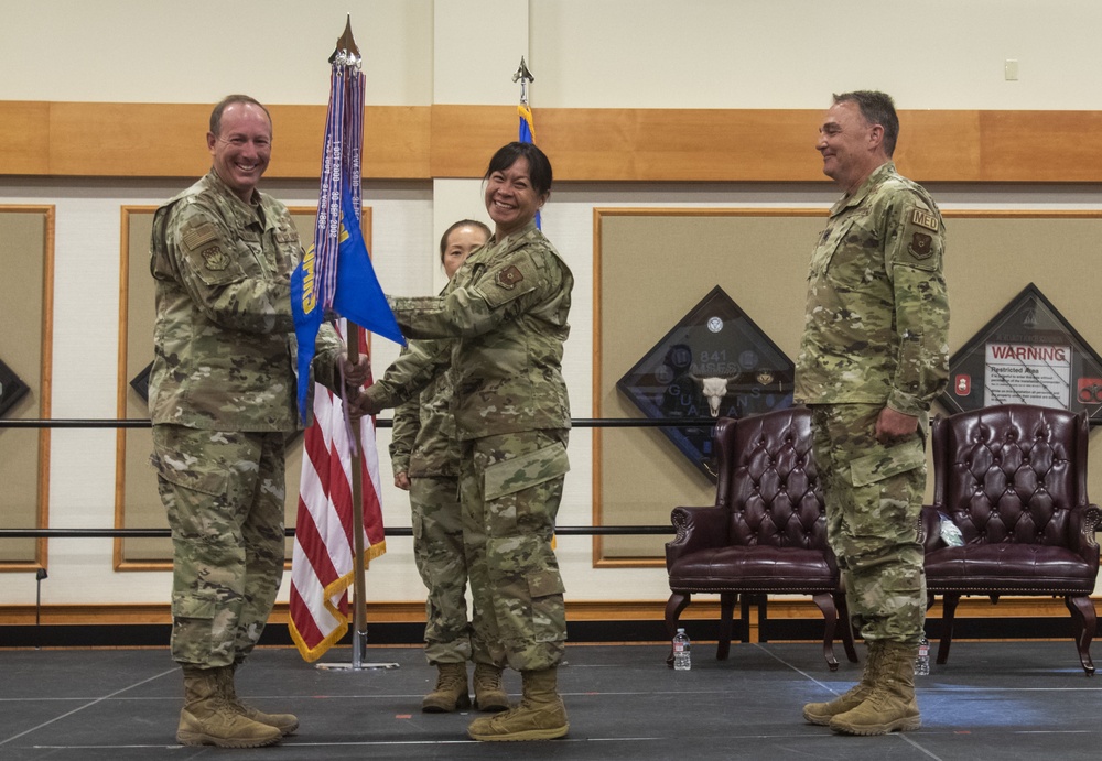 341st Operational Medical Readiness Squadron change of command