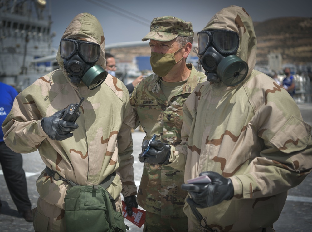 African Lion 2021- CBRN Port of Agadir