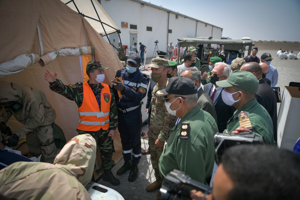 African Lion 2021- CBRN Port of Agadir