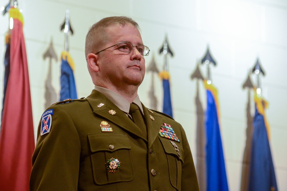 McCartin becomes 6th Regimental CWO of Transportation Corps