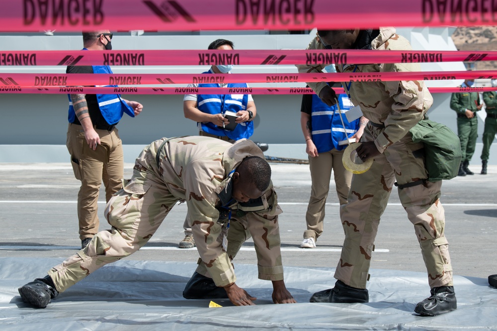 African Lion 2021- CBRN Port of Agadir
