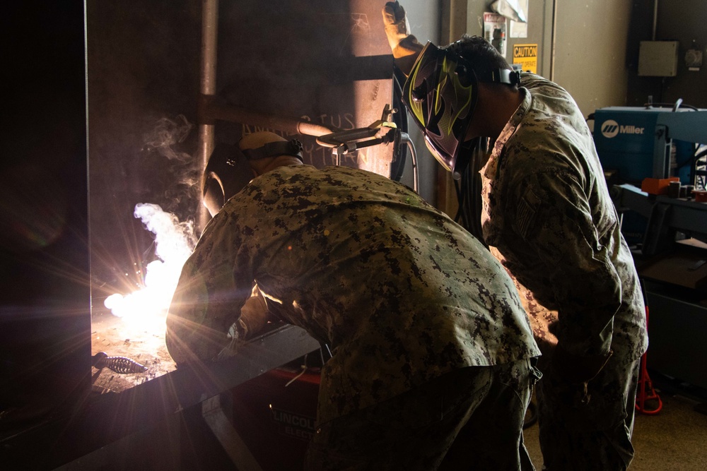 Amphibious Construction Battalion 1 and USS Stethem Hold Cross-Command Robert Stethem Memorial Event