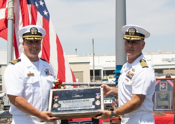 Amphibious Construction Battalion 1 and USS Stethem Hold Cross-Command Robert Stethem Memorial Event