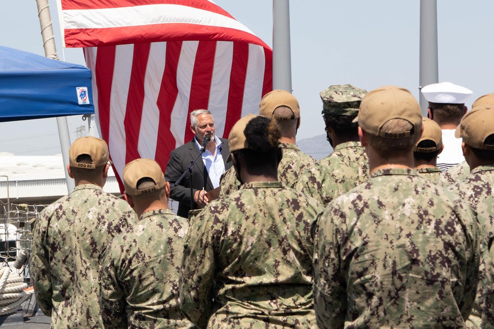 Amphibious Construction Battalion 1 and USS Stethem Hold Cross-Command Robert Stethem Memorial Event