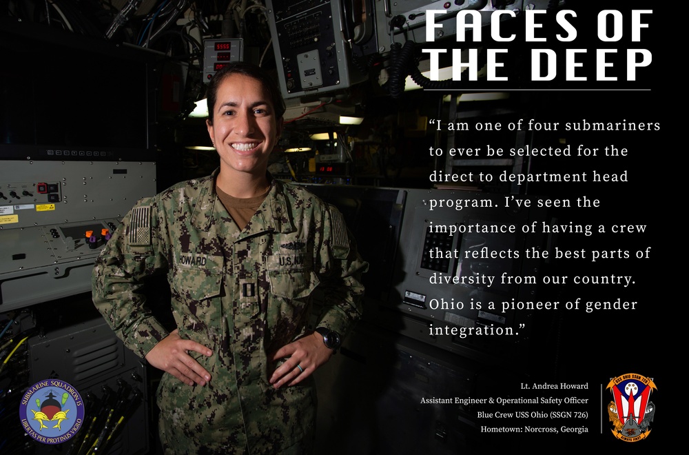 Faces of the Deep: Lt. Andrea Howard
