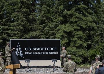 Clear Air Force Station renamed as Clear Space Force Station