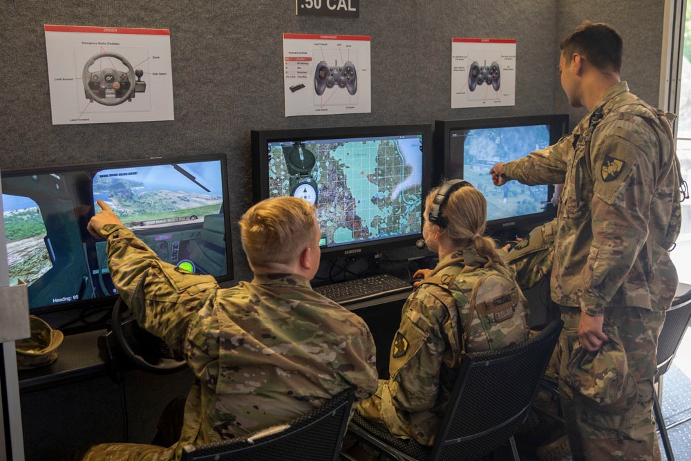 CST Cadets conduct Close Combat Tactical Trainer