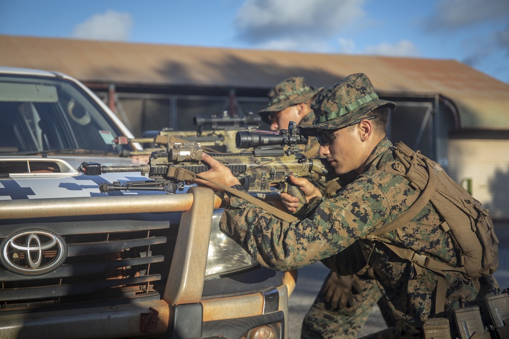 Exercise Darrandarra: vehicle-borne IED security