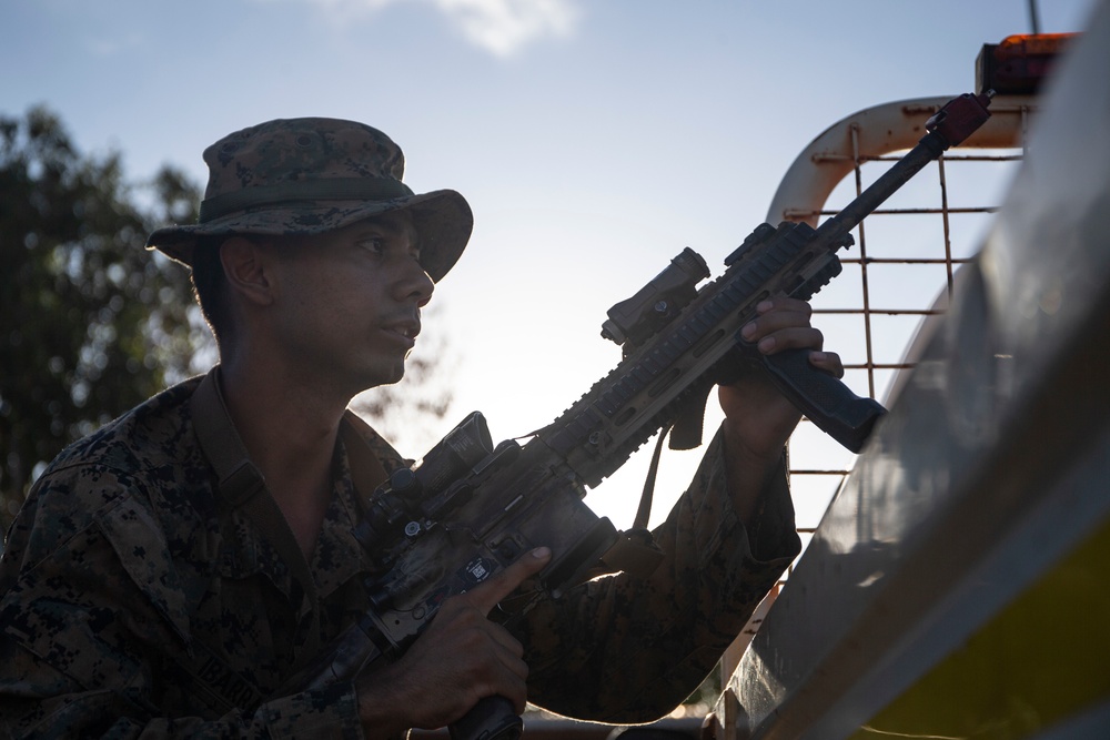 Exercise Darrandarra: vehicle-borne IED security