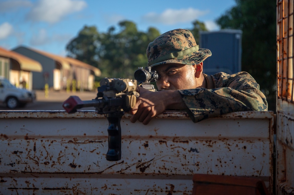 Exercise Darrandarra: vehicle-borne IED security