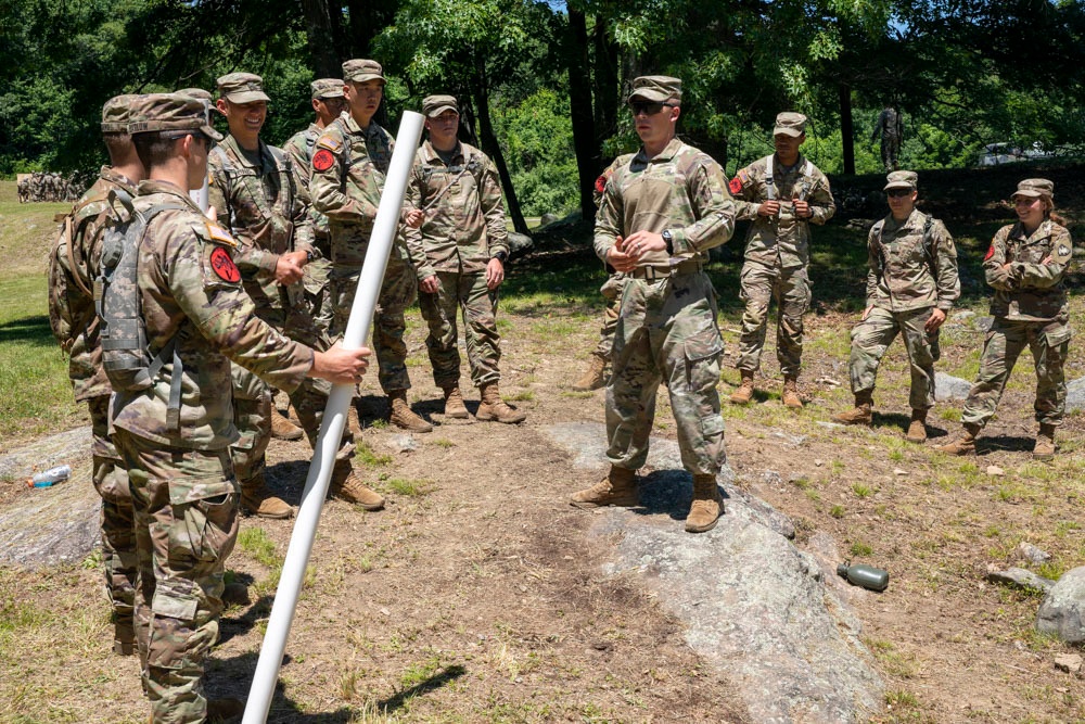 CST Cadets conduct Engineering and Air Defense Artillery Training
