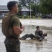 Marines have a good old-fashioned mud fight