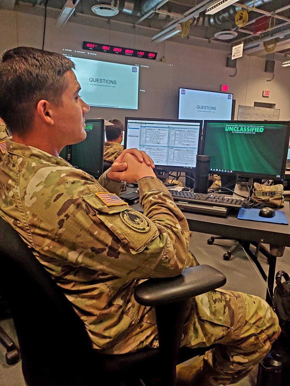 HHC, 449th CAB trains on the Command Post Computing Environment
