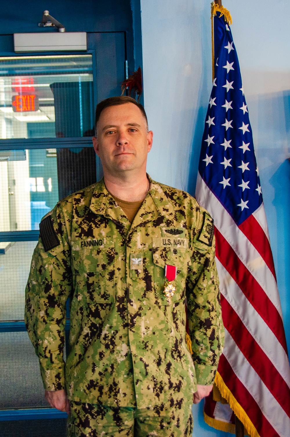 Capt. Matthew D. Fanning Presented with the Legion of Merit