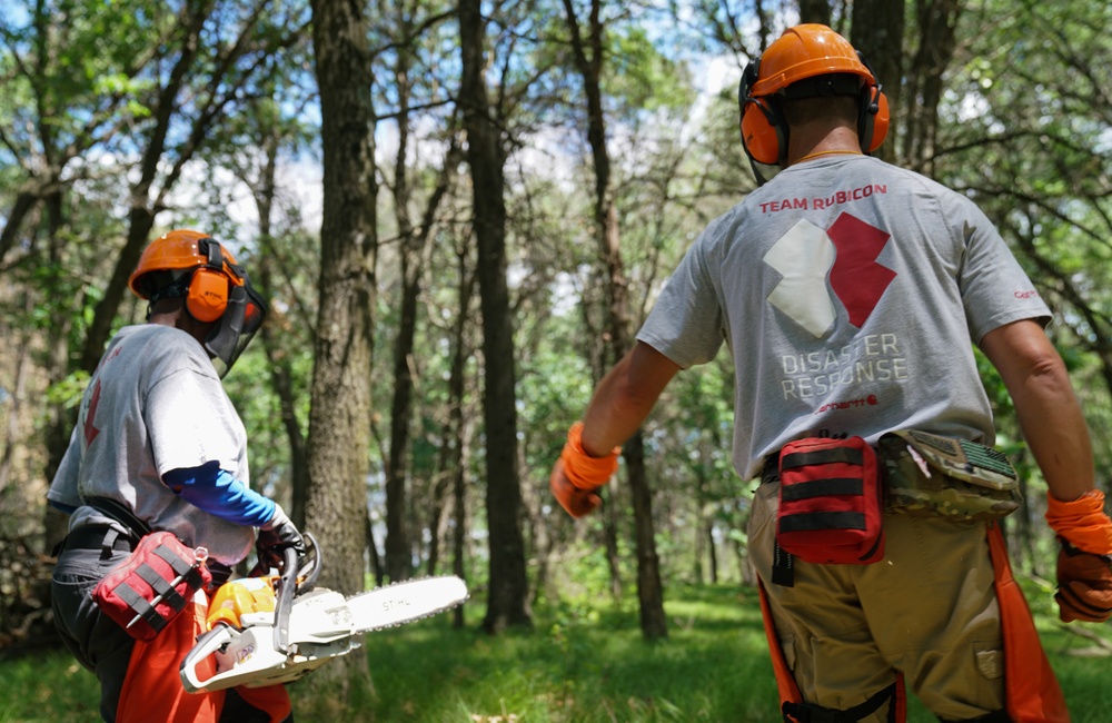 Team Rubicon and Air Guard work together for PATRIOT 21