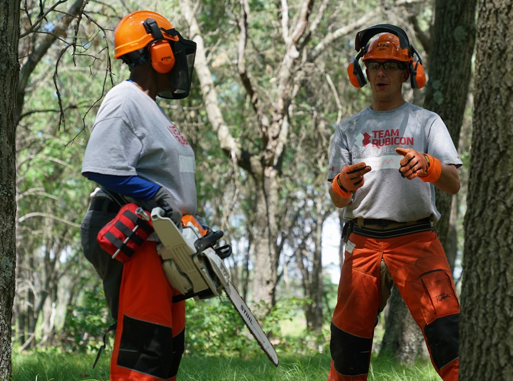 Team Rubicon and Air Guard work together for PATRIOT 21