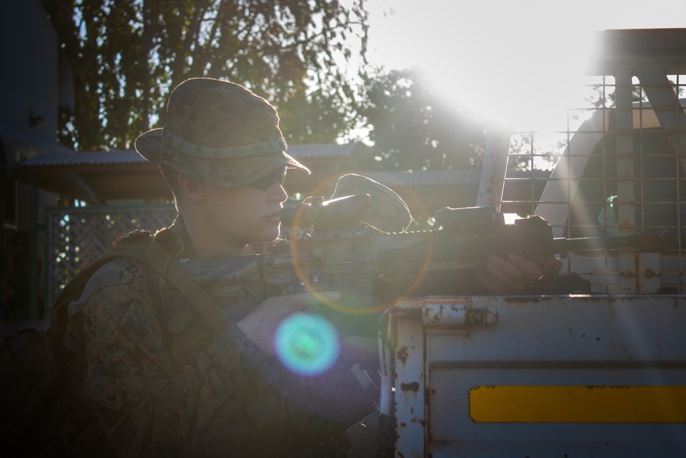 Exercise Darrandarra: vehicle-borne IED security