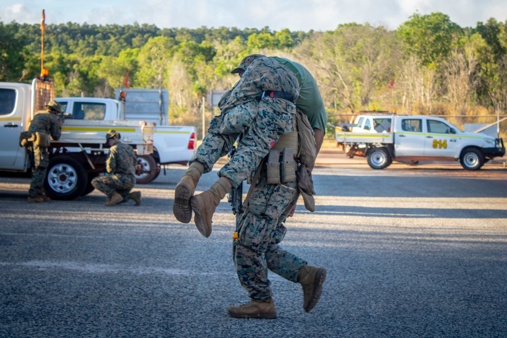 Exercise Darrandarra: vehicle-borne IED security