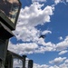 A West Virginia ANG C-17 flies over the landing zone at Young Air Assault Strip