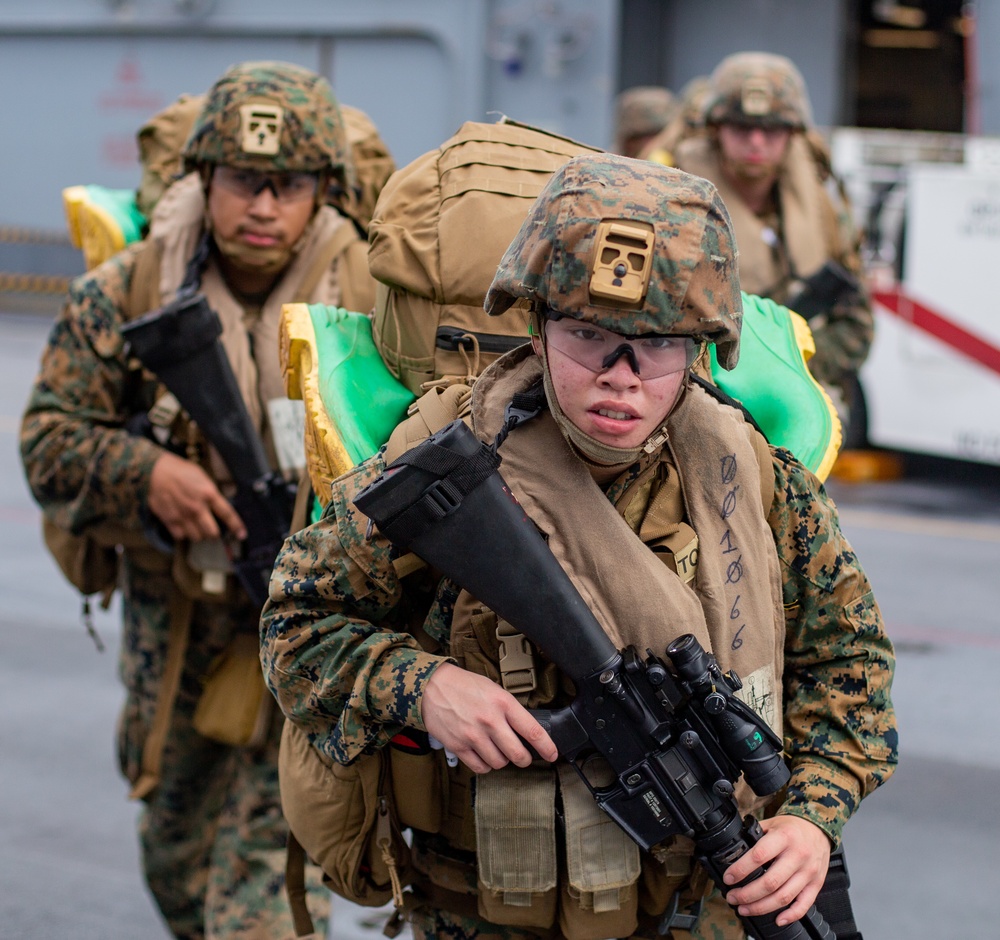 CBRN Marines conduct call to action drills