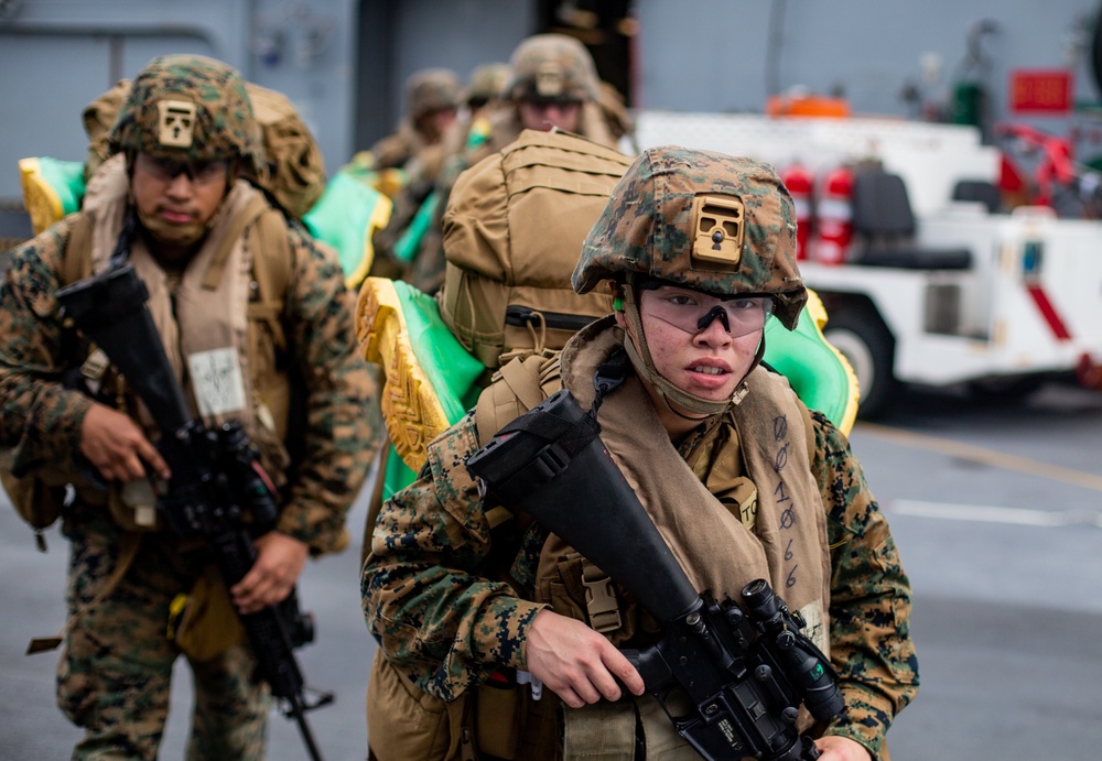 CBRN Marines conduct call to action drills