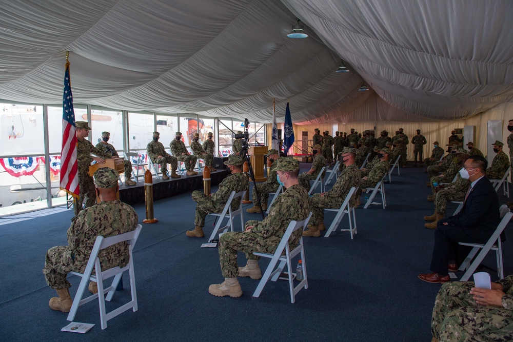 USCGC Adak and Aquidneck Decommissioning