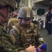 US Marines and Sailors conduct a live fresh old blood transfusion demonstration