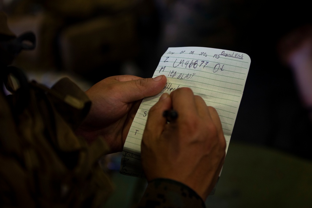 US Marines and Sailors conduct a live fresh old blood transfusion demonstration