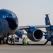 KC-135 Stratotanker Refuels F/A-18D Hornets