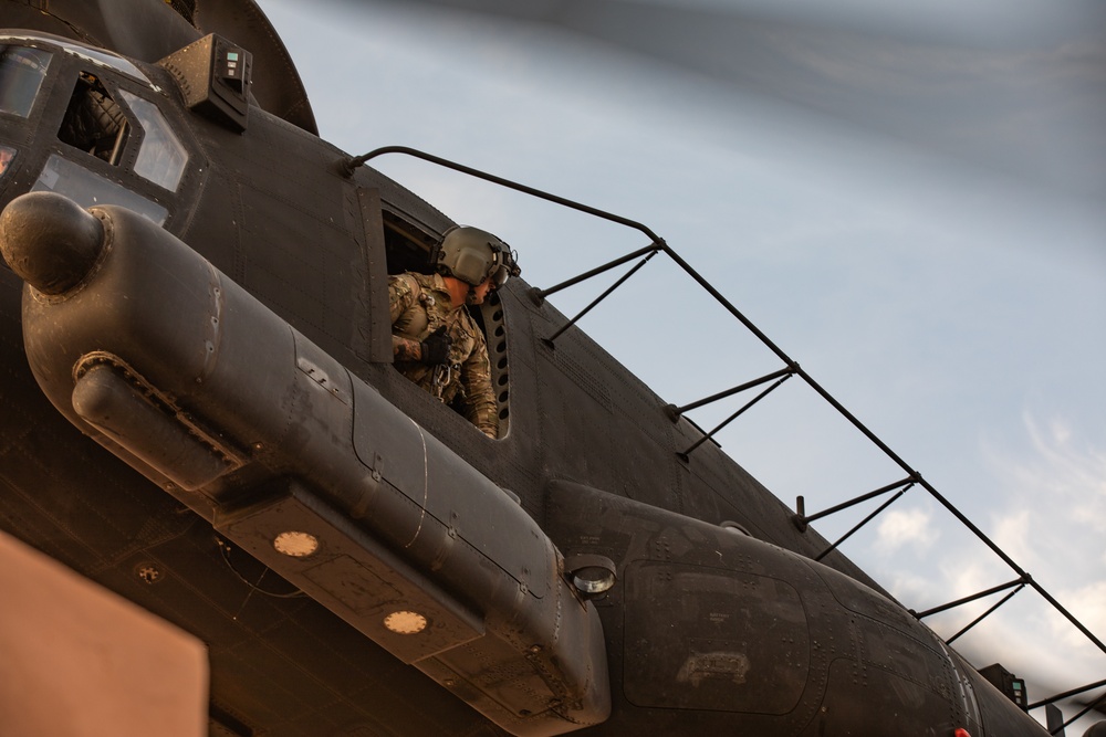 African Lion 2021 - 19th Special Forces Group Night Fast Rope