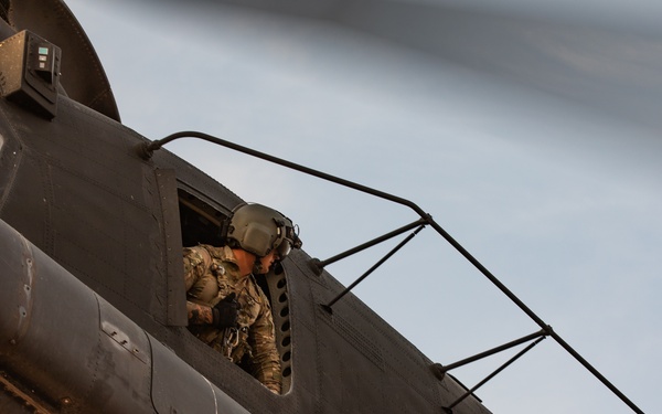 African Lion 2021 - 19th Special Forces Group Night Fast Rope