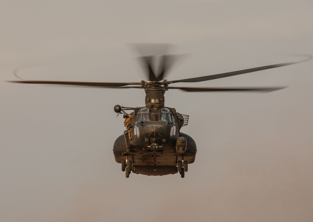 African Lion 2021 - 19th Special Forces Group Night Fast Rope