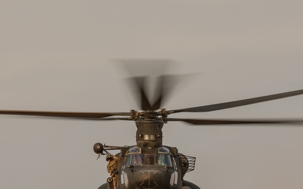 African Lion 2021 - 19th Special Forces Group Night Fast Rope