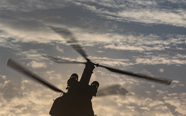 African Lion 2021 - 19th Special Forces Group Night Fast Rope