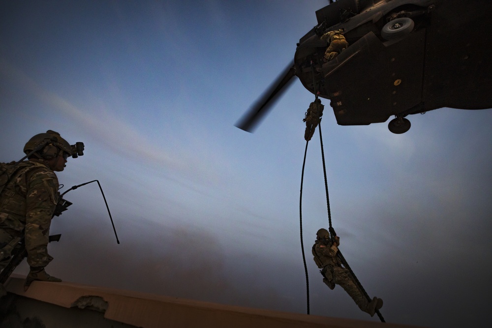 African Lion 2021 - Night Fast Rope