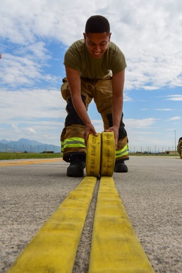 31st MXS and 31st CE conduct Hydrazine emergency response training
