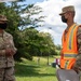 Brig. Gen. Janeen Birckhead Thanks Soldiers at Regency Stadium Vaccination Site