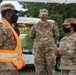 Brig. Gen. Janeen Birckhead Thanks Soldiers at Regency Stadium Vaccination Site