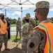 Brig. Gen. Janeen Birckhead Thanks Soldiers at Regency Stadium Vaccination Site