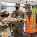 Brig. Gen. Janeen Birckhead Thanks Soldiers at Regency Stadium Vaccination Site