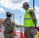 Brig. Gen. Janeen Birckhead Thanks Soldiers at Regency Stadium Vaccination Site