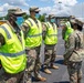 Brig. Gen. Janeen Birckhead Thanks Soldiers at Regency Stadium Vaccination Site